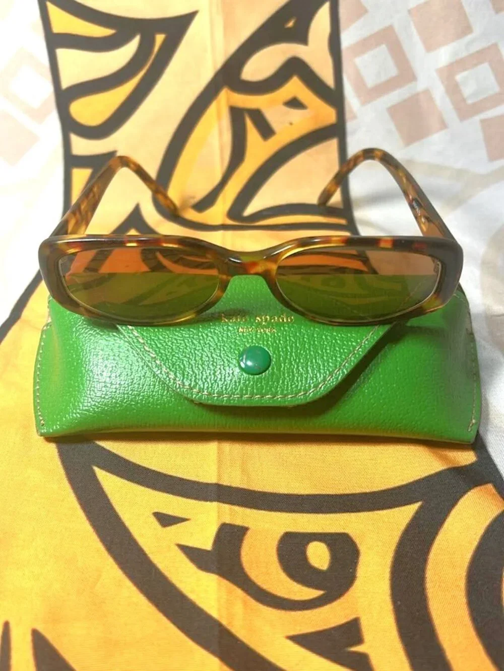 Kate Spade Tortoiseshell Eyeglasses / Sunglasses – ANYA/S – 135 – Made in Italy